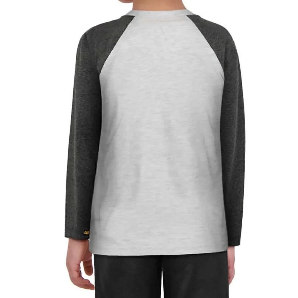 NEW! Caterpillar Kids' 2-piece Set Long sleeve Top and Terry Fleece Jogger - Picture 4 of 7